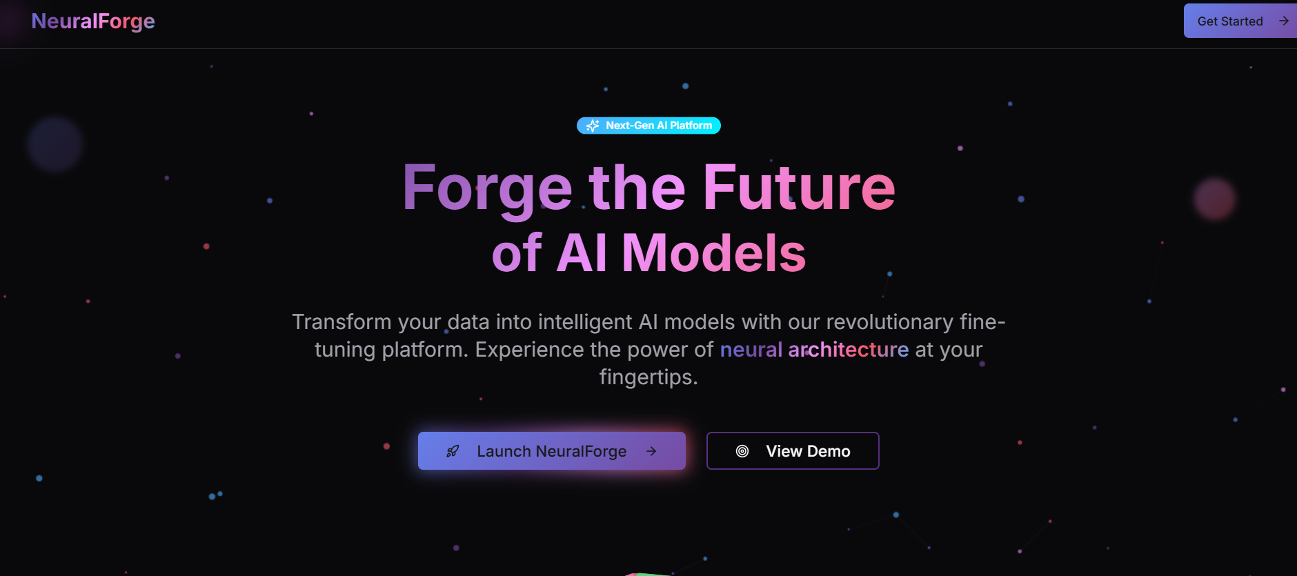 AI Fine-tuning Platform